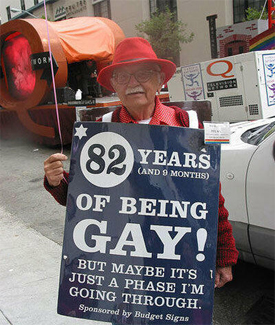 82 Years Old and Still Gay