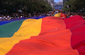 Huge Rainbow Flag